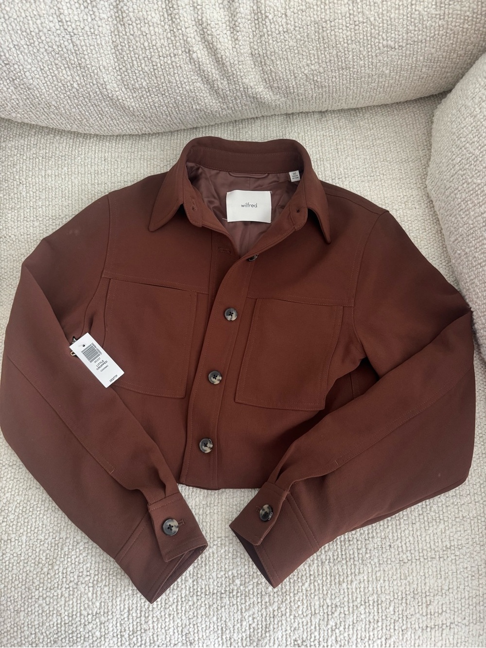 Wilfred Aritzia Little Cropped Jacket